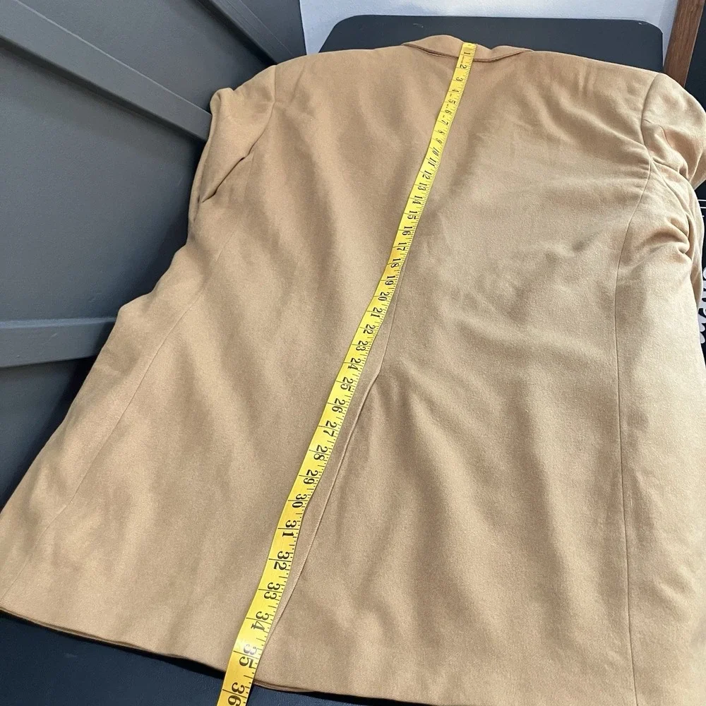 Hart Schaffner Marx Gold Trumpeter 100% Cashmere Sport Coat Blazer 44L Tan